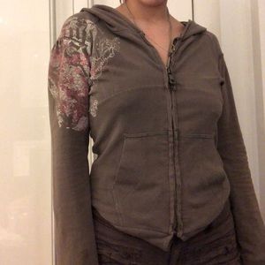 skater girl cybery2k Diesel zip up hoodie 🤍